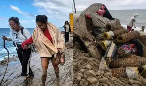 La crisis en la Panamericana Sur se agrava, con cinco días de bloqueo en Atico-Ocoña, Arequipa, donde decenas de vehículos están atrapados tras los derrumbes. La crisis en la Panamericana Sur se agrava, con cinco días de bloqueo en Atico-Ocoña, Arequipa, donde decenas de vehículos están atrapados tras los derrumbes.