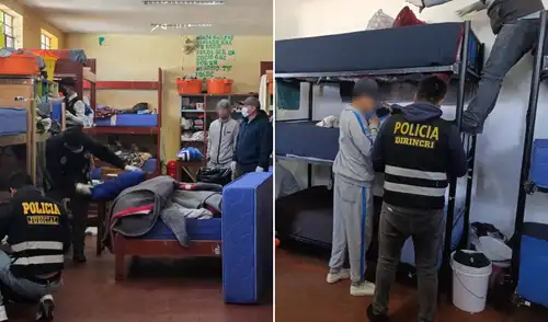 Las inspecciones abarcaron Lima, Piura, Chiclayo, Arequipa, Pucallpa, Cusco y Huancayo, con el apoyo de la Policía Nacional y otras entidades, buscando elementos que alteren el orden interno.