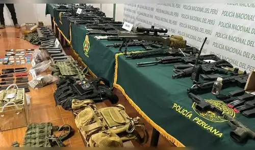 Más de 340 mil armas ilegales circulan en el país.