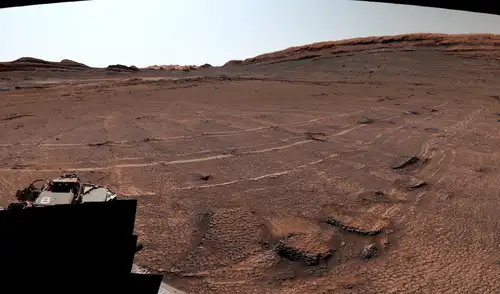 El rover Curiosity de la NASA descubre un campo con texturas de panal de abeja en Marte. Foto: NASA/JPL-Caltech/MSSS