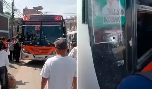 Chofer de la Nueva América baleado en plena ruta
