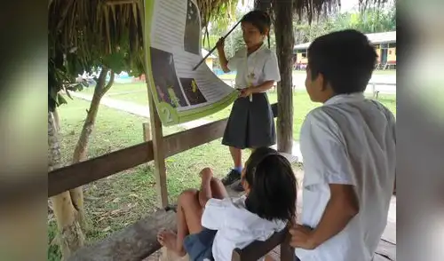colegios en la Amazonía Selva