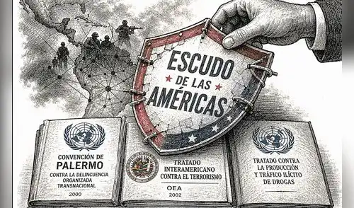 Escudo de las Americas Trump