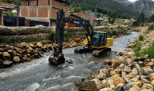 Medidas. La limpieza y descolmatación de ríos son las principales acciones que debe realizar el Gore de Áncash para prevenir inundaciones y desgastes de suelo. Foto: Gore de Áncash Medidas. La limpieza y descolmatación de ríos son las principales acciones que debe realizar el Gore de Áncash para prevenir inundaciones y desgastes de suelo. Foto: Gore de Áncash
