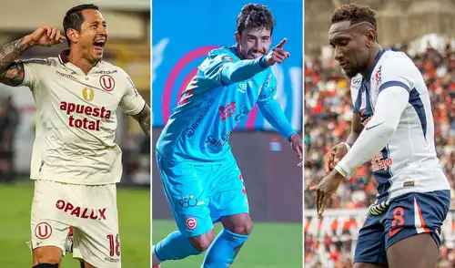 Universitario, Deportivo Garcilaso y Alianza Lima luchan por el primer lugar del Torneo Clausura. Foto: Liga 1/composición LR Universitario, Deportivo Garcilaso y Alianza Lima luchan por el primer lugar del Torneo Clausura. Foto: Liga 1/composición LR
