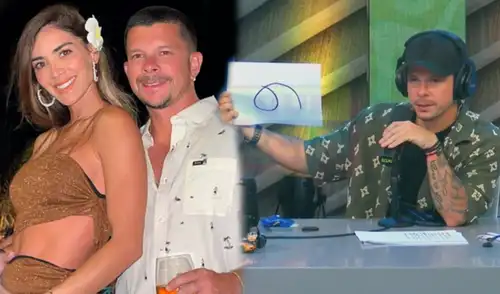 Mario Hart y Korina Rivadeneira