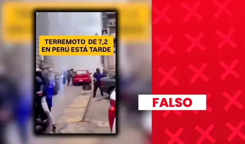 Un video de un sismo ocurrido en Caracas fue presentado falsamente como parte del terremoto de 7,2 en Perú. Un video de un sismo ocurrido en Caracas fue presentado falsamente como parte del terremoto de 7,2 en Perú.