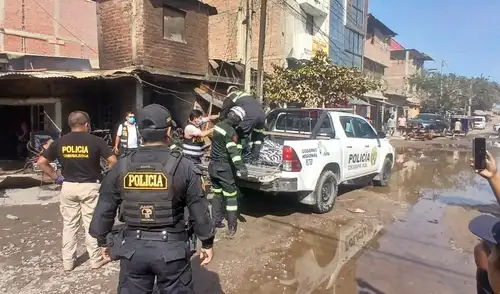 Incendio en Piura acabó con la vida de padre e hijo Piura