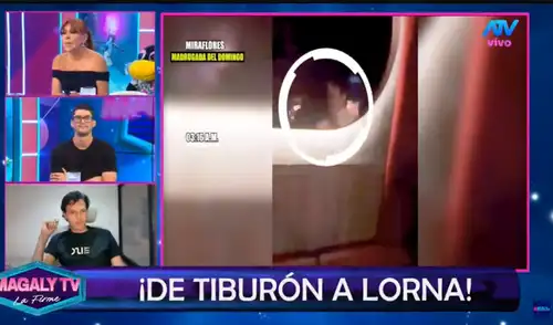 Magaly Medina logró tener en su programa a Alonso Grimaldo.