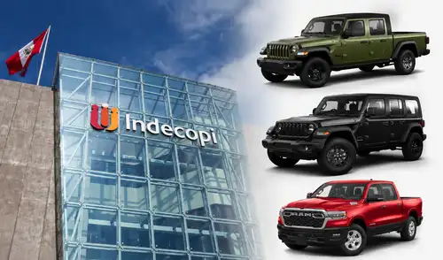 Indecopi ordena llamado a revisión: más de 500 camionetas Jeep, Ford y RAM por fallas con riesgo de incendio y fallas en cinturones de seguridad