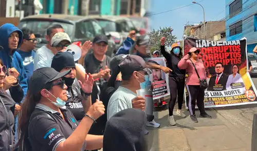 Los trabajadores exigen intervención de las autoridades para que se les regularice sus pagos.