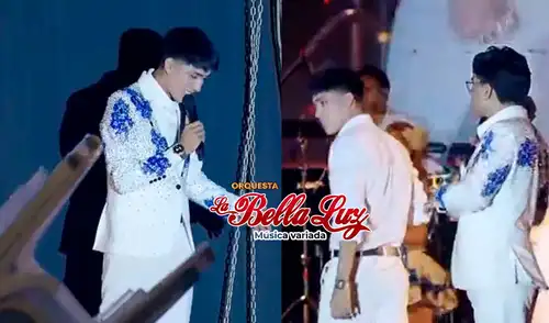 La Bella Luz regresó a los escenarios tras la denuncia de Naldy Saldaña. Foto: Composición LR/Captura/TikTok La Bella Luz regresó a los escenarios tras la denuncia de Naldy Saldaña.