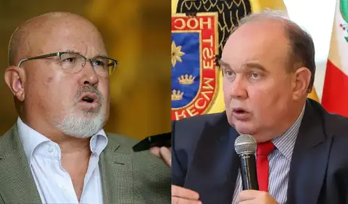 Carlos Bruce evalúa querellar a López Aliaga tras vincularlo con el narcotráfico