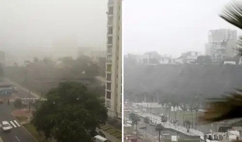 Durante las primeras horas se espera la presencia de niebla y lloviznas ligeras.