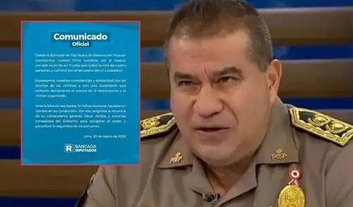 RP se une a las bancadas que piden la salida de Arriola