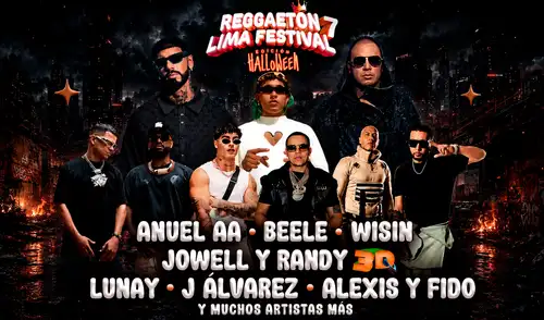 Anuel AA, Beéle, Wisin y más harán vibrar el Estadio Nacional en el Reggaeton Lima Festival 7.