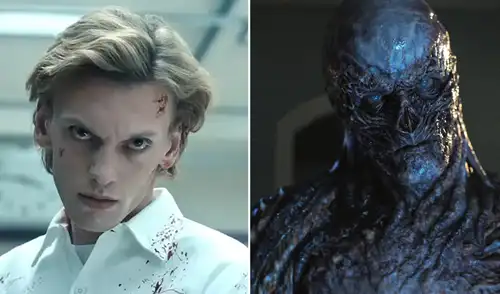 Jamie Campbell Bower dio vida a Vecna, el villano en la serie 'Stranger Things'.