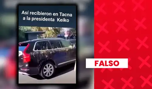 El video viral no corresponde a la visita de Keiko Fujimori a Tacna: las imágenes fueron grabadas en Albania y el audio de los insultos fue añadido posteriormente. El video viral no corresponde a la visita de Keiko Fujimori a Tacna: las imágenes fueron grabadas en Albania y el audio de los insultos fue añadido posteriormente.