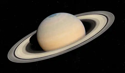 Los científicos encontraron una nueva estructura geométrica en el polo sur de Saturno. Foto: AdobeStock Los científicos encontraron una nueva estructura geométrica en el polo sur de Saturno. Foto: AdobeStock