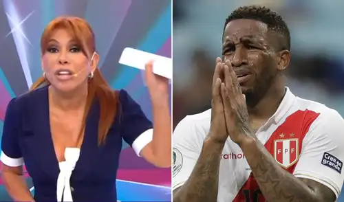 Magaly Medina encara a Jefferson Farfán porque no habría ido a sus terapias psicológicas.