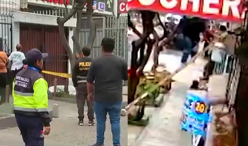 El hombre falleció tras caer violentamente contra el pavimento desde una escalera en el distrito de El Agustino. El hombre falleció tras caer violentamente contra el pavimento desde una escalera en el distrito de El Agustino.