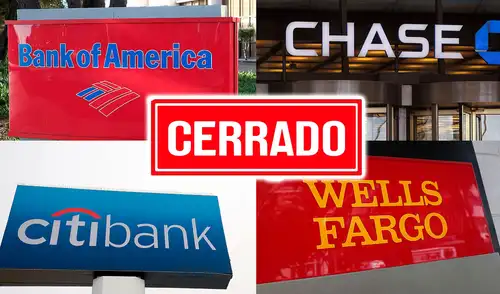 Bancos en EE.UU anuncian cierre masivo para este 7 de septiembre. Bancos en EE.UU anuncian cierre masivo