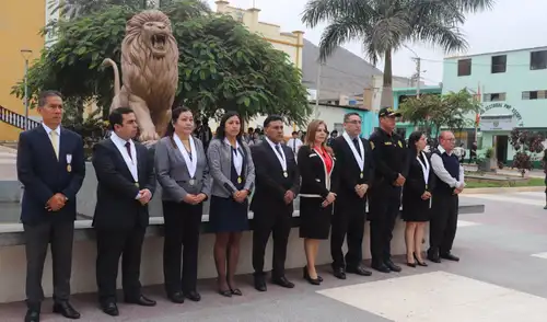 Corte de La Libertad conmemoró el aniversario de la sede judicial de Ascope. Foto: difusión. corte-de-la-libertad