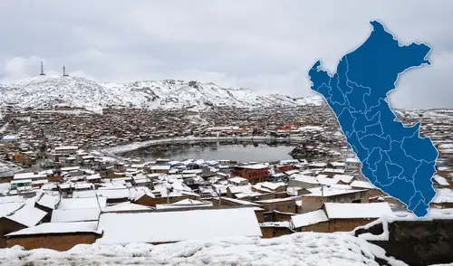 Senamhi alerta sobre lluvias, nieve y granizo en 14 regiones del Perú