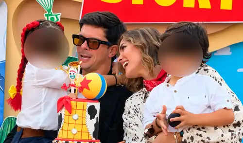 Mario Hart y Korina Rivadeneira