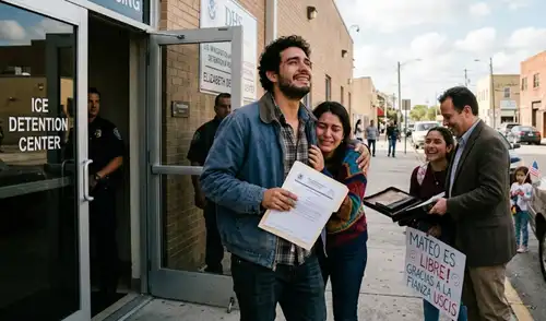 detenido por el ICE liberarlo bajo fianza