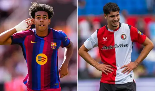 Barcelona y Feyenoord se enfrentan en el Spotify Camp Nou. Foto: LaLiga/Feyenoord/composición LR