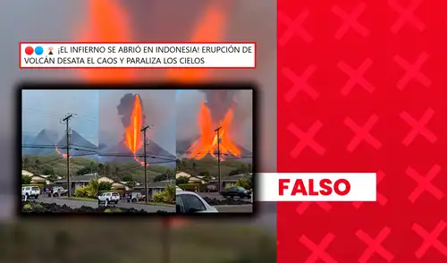 El clip también se compartió en páginas peruanas.