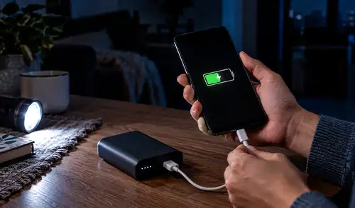 Durante cortes de energía, es crucial preparar métodos alternativos para cargar teléfonos, según autoridades de gestión de crisis y Ready.gov. Durante cortes de energía, es crucial preparar métodos alternativos para cargar teléfonos, según autoridades de gestión de crisis y Ready.gov.