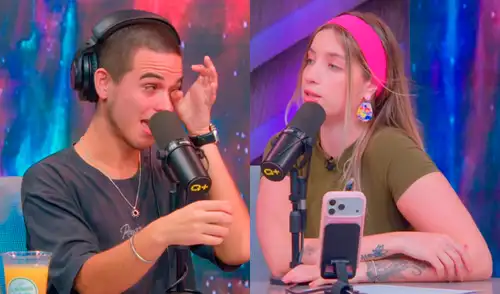 Brando Gallesi comparte su transformación espiritual en el pódcast 'Naqo', tras enfrentar desafíos en su carrera y sentirse despreciado por sus colegas actores. Foto: captura/Youtube Actor Brando Gallesi rompe en llanto tras conmovedor mensaje de streamer argentina Agus Padilla: “Me has tocado el corazón”