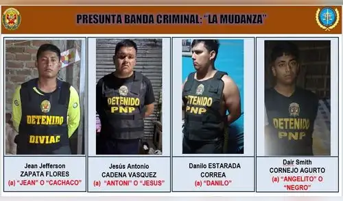 Detenidos sindicados por autores del crimen del dirigente. Detenidos sindicados por autores del crimen del dirigente.