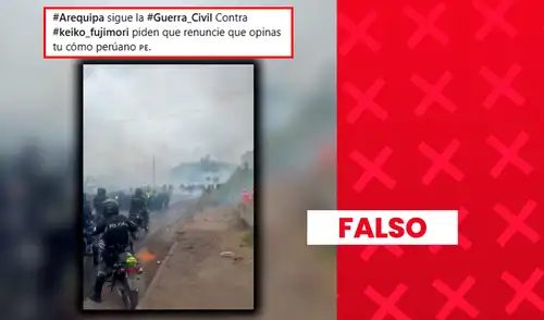 El video corresponde a una protesta ocurrida en Ecuador en septiembre de 2025. El video corresponde a una protesta ocurrida en Ecuador en septiembre de 2025.