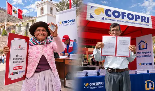 La campaña del Ministerio de Vivienda y Cofopri benefició a más de 4.500 personas en Ayacucho, donde se otorgaron 1.144 títulos, garantizando la legalidad de viviendas y espacios de servicios. El sueño de la casa propia formal: entregan más de 8.100 títulos de propiedad en Arequipa, Ica, Ayacucho y más regiones