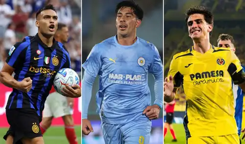Inter, Montevideo City Torque y Villarreal juegan hoy en sus respectivos campeonatos. Foto: Serie A/AUF/LaLiga/composición LR