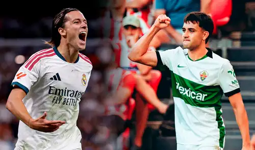 Real Madrid se ubica en el segundo lugar de la tabla de posiciones de LaLiga de España. Foto: composició LR/Real Madrid/Elche Real Madrid vs Elche en vivo