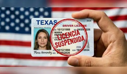 Texas ordena suspender las licencias de conducir. licencias de conducir en Texas