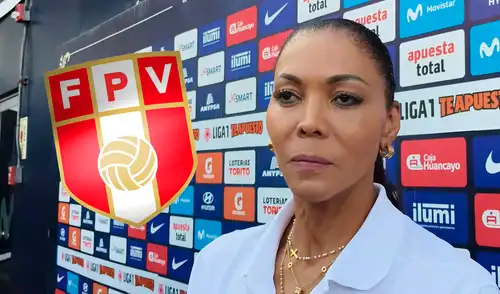 Cenaida Uribe logró 3 títulos de la Liga Peruana de Vóley como jefa de equipo de Alianza Lima. Foto: composición LR/FPV/Gerson Cuba Channel Cenaida Uribe desmiente intervención de la FPV para clasificación de Alianza Lima al Mundial de Clubes