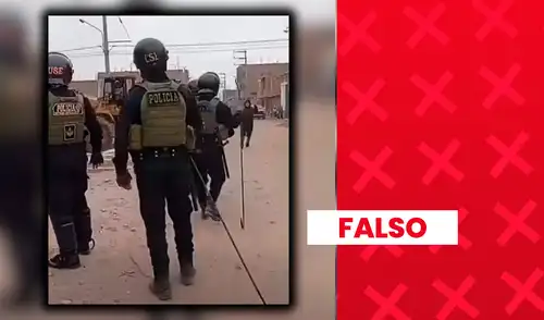 El mismo video ha sido atribuido falsamente a recientes protestas en distintas ciudades del país.