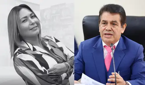 Gálvez informó que se ha detenido a tres presuntos implicados en el asesinato de la periodista. Foto: composición LR PNP | La China Polo | Tomás Gálvez