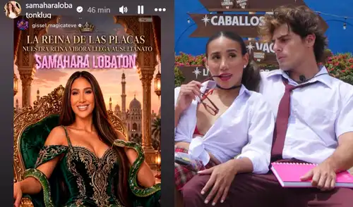 Samahara Lobatón y Renato Rossini Jr. se encuentran en un nuevo reality. / Fuente: Composición LR / Instagram Samahara Lobatón y Renato Rossini Jr. se encuentran en un nuevo reality.