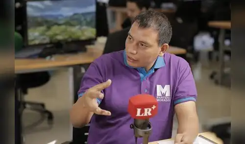 Max Peralta postula a la alcaldía de Comas por el partido Morado comas