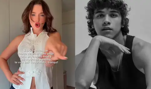 Adriana Campos Salazar y Thiago Vernal dejaron de aparecer juntos en redes hace varios meses. Foto: Composición LR/Captura/Instagram Adriana Campos Salazar y Thiago Vernal dejaron de aparecer juntos en redes hace varios meses.
