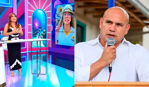 Sheyla Rojas oficializa su relación con Joaquín Ramírez, excongresista denunciado por lavado de activos. / Composición LR/ YouTube Sheyla Rojas oficializa su relación con Joaquín Ramírez, excongresista denunciado por lavado de activos.