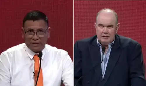 López Aliaga: “El Gobierno que usted representa tiene 300 muertos”; Daza responde: “Te sigue doliendo la presidencia” López Aliaga: “El Gobierno que usted representa tiene 300 muertos”; Daza responde: “Te sigue doliendo la presidencia”