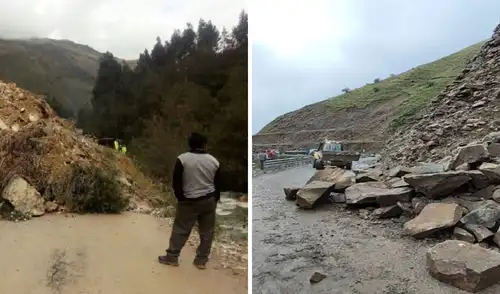 Población en riesgo por lluvias y deslizamientos Lluvias en Perú