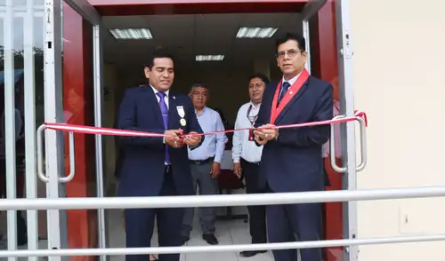 Juzgado de Paz Letrado de Canchaque cuenta con nueva sede judicial. Foto: difusión. corte-de-piura